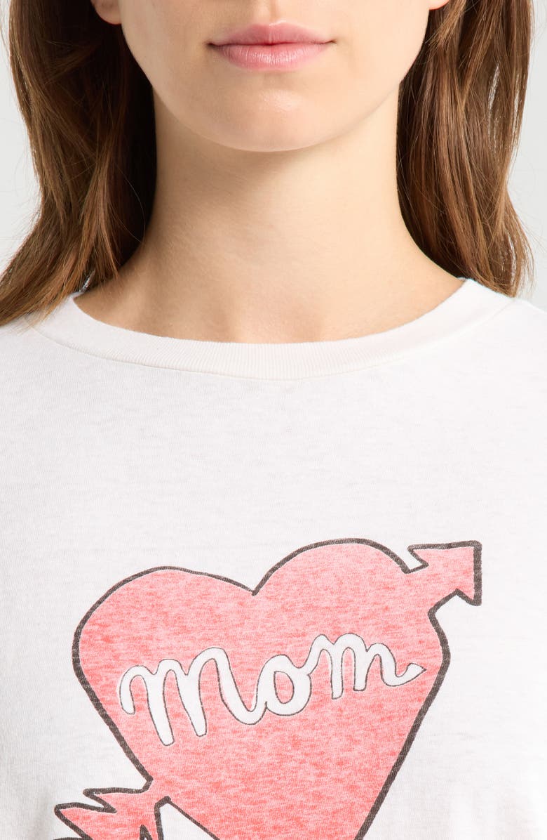 Re/Done Classic Mom Graphic T-Shirt, Alternate, color, Vintagewhite