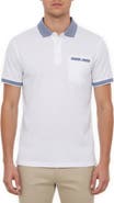 Victor Emmanuel Tipped Knit Polo