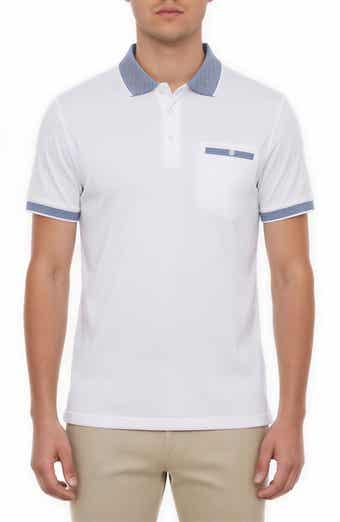 Victor Emmanuel Tipped Knit Polo