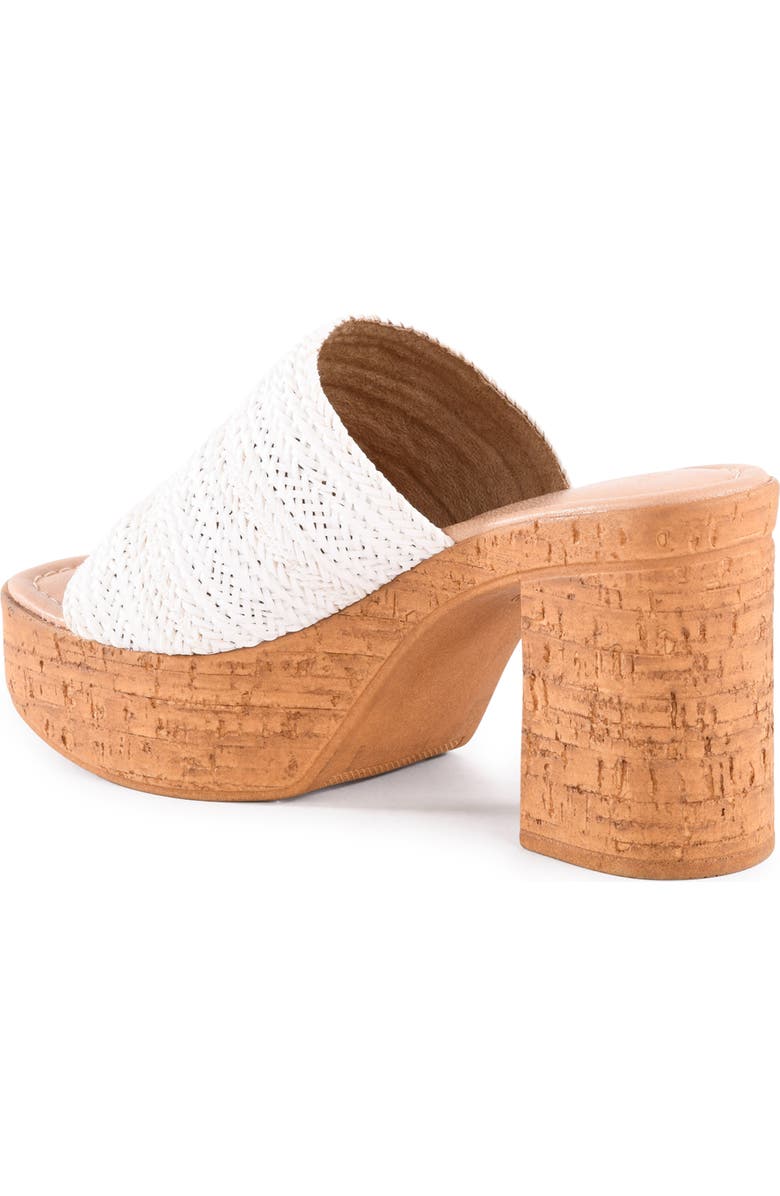 Seychelles Applause Platform Sandal, Alternate, color, White