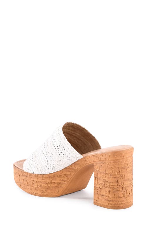 Shop Seychelles Applause Platform Sandal In White