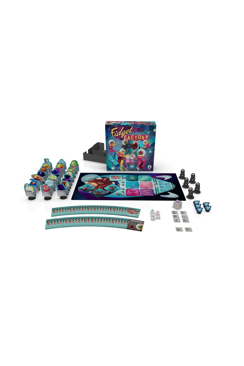 Fidget Factory Board Game Deluxe Edition, Alternate, color, Multicolored