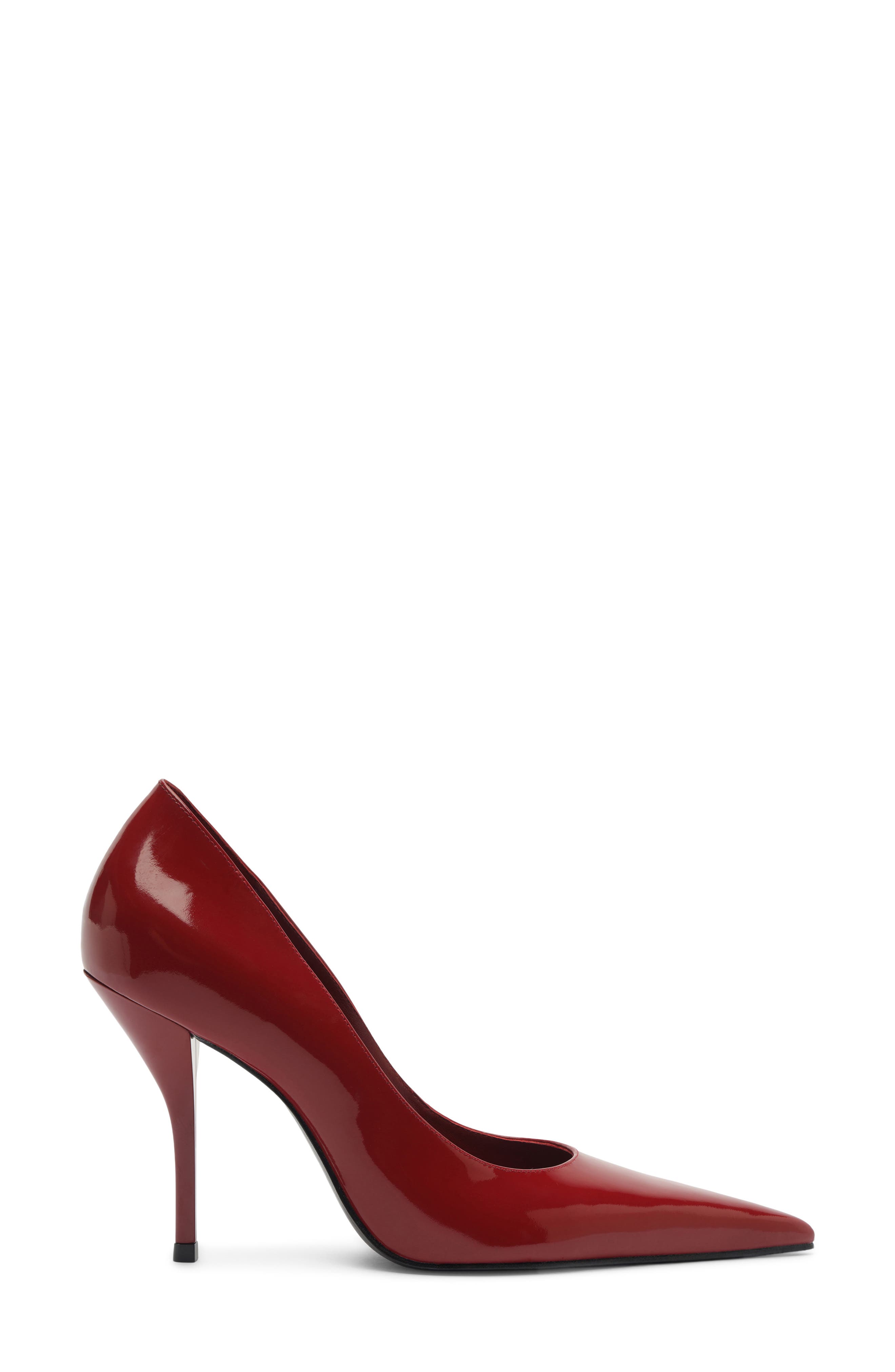 Miranda Pointed Toe Pump, Alternate, color, PASSION RED