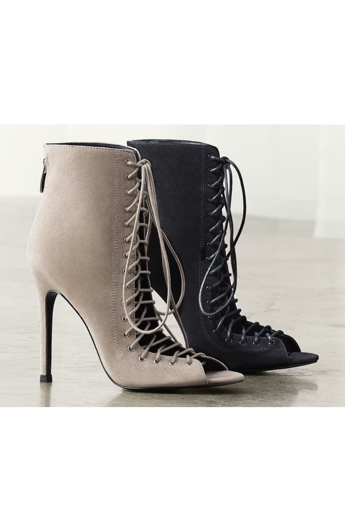 KENDALL + KYLIE 'Ginny' Lace-Up Sandal, Alternate, color, 