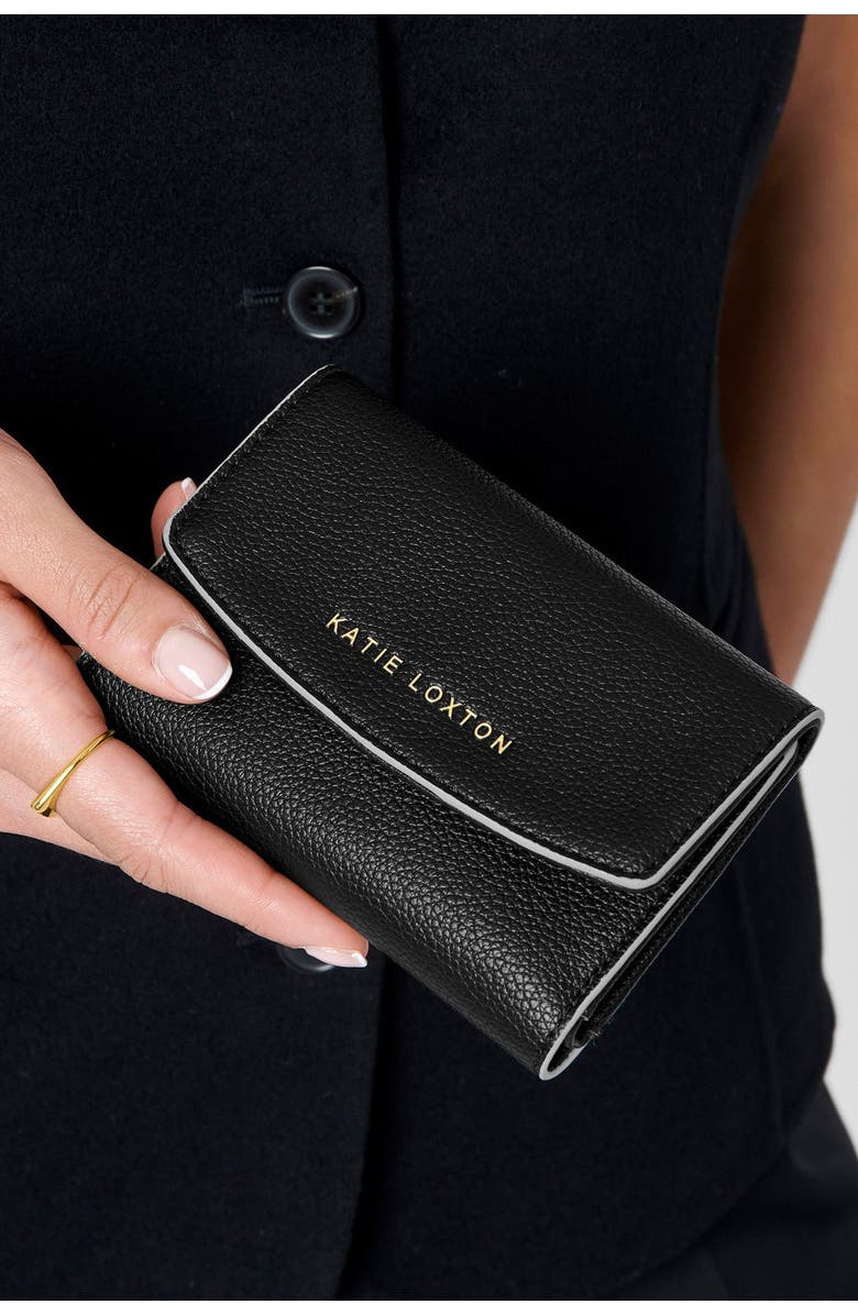 Katie Loxton Marni Wallet, Alternate, color, Black