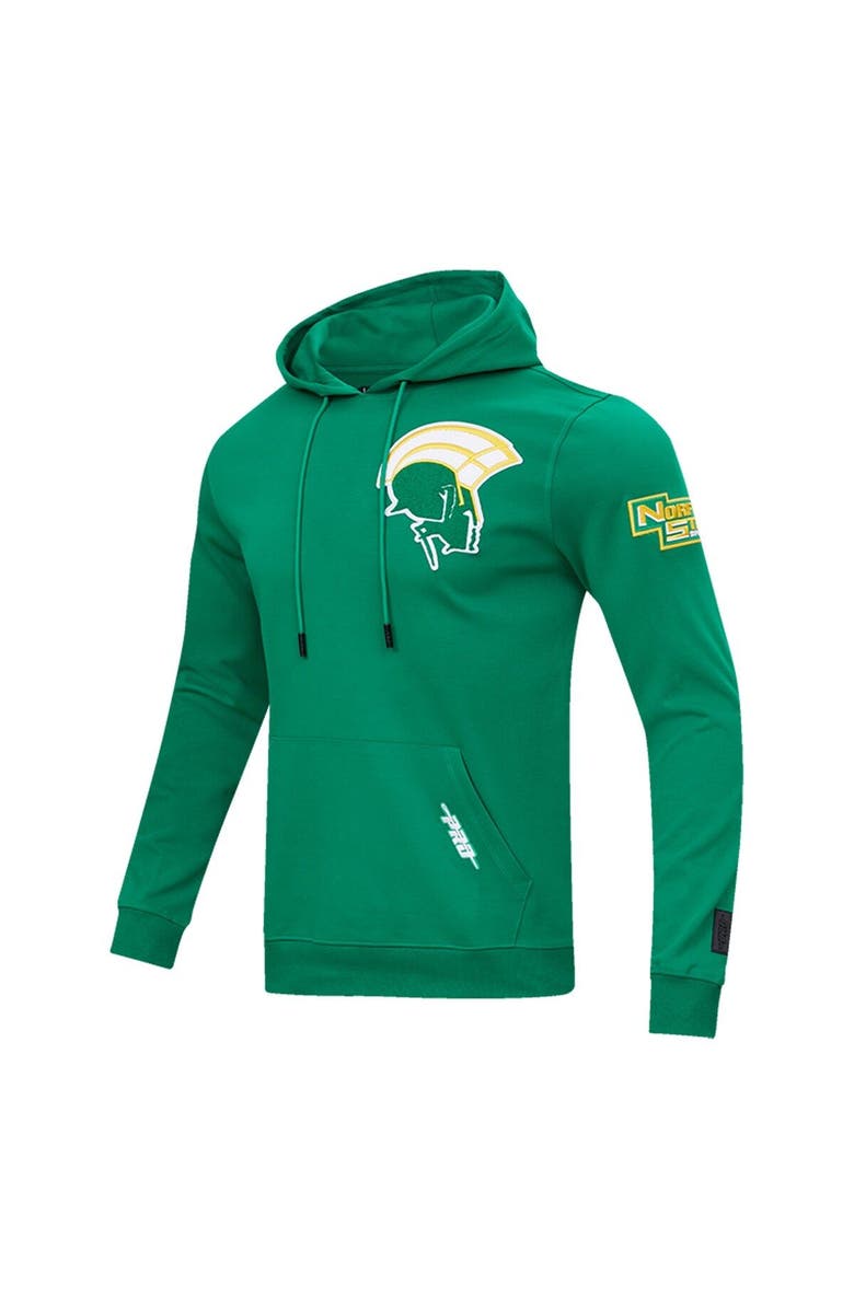 PRO STANDARD Men's Pro Standard Green Norfolk State Spartans University Classic Pullover Hoodie, Alternate, color, 