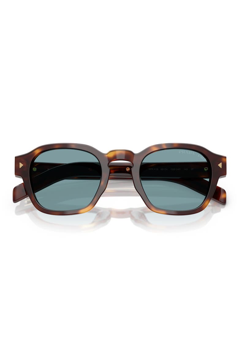 52mm Polarized Phantos Sunglasses, Alternate, color, GREEN TORT