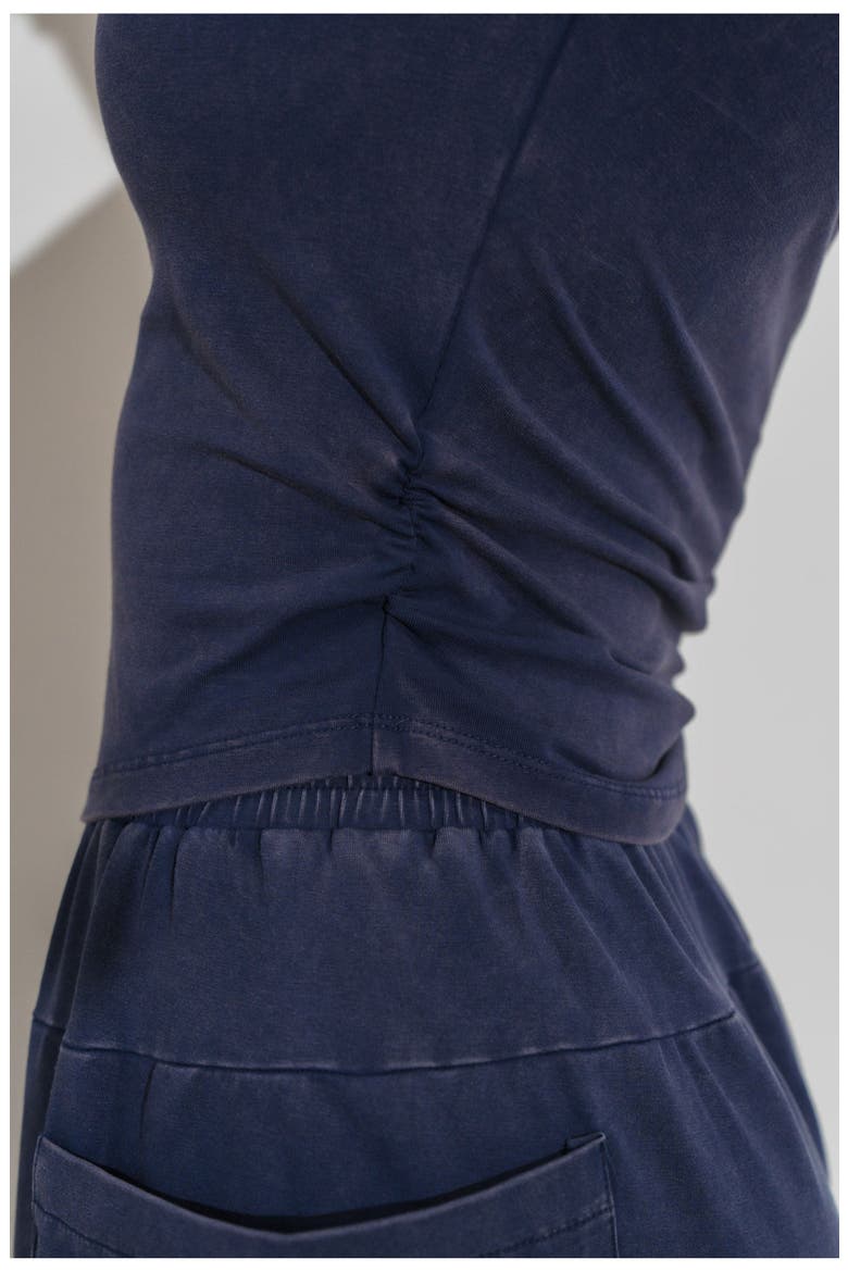 Essence Scrunch Tee, Alternate, color, Oxford