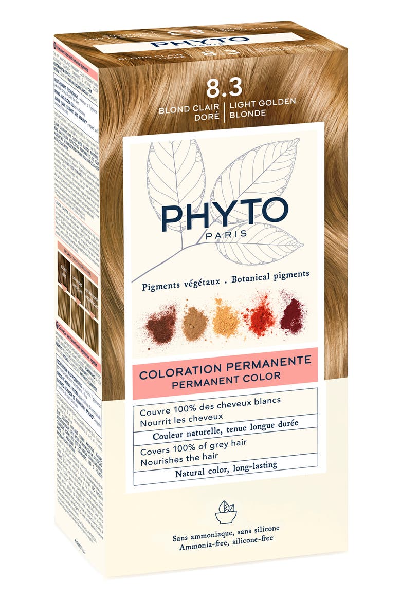 Phytocolor Permanent Hair Color, Main, color, 8.3 LIGHT GOLDEN BLONDE
