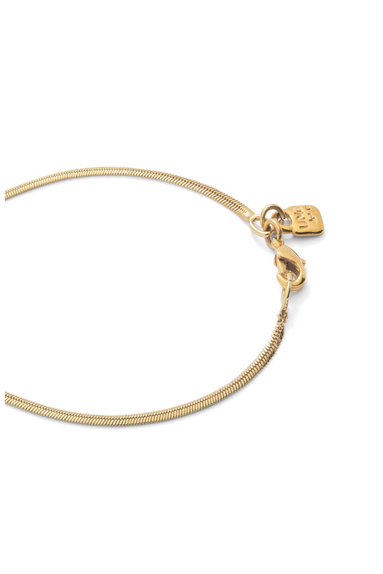 Gold-plated Metal Bracelet, Alternate, color, Gold