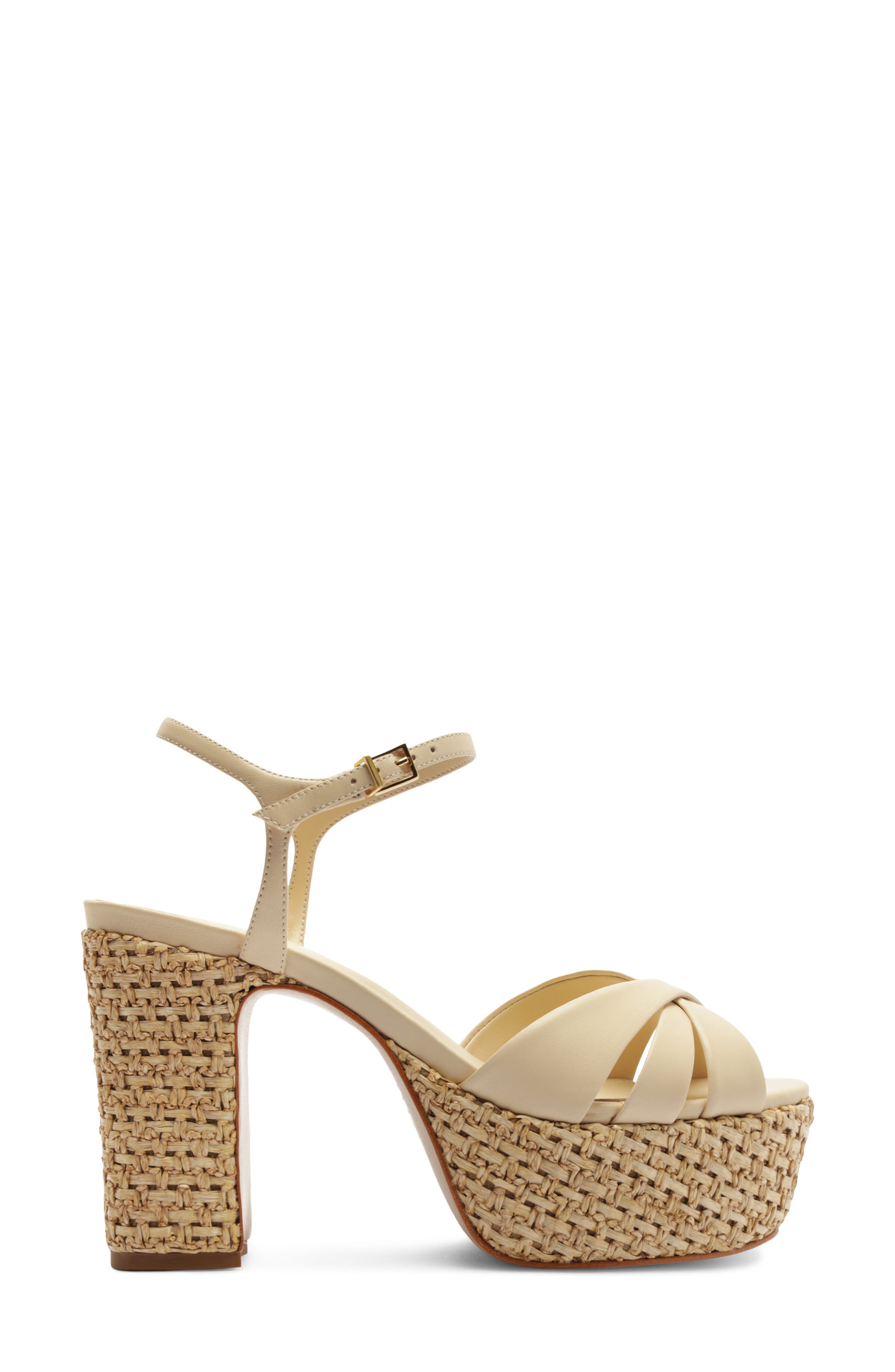 Keefa Ankle Strap Sandal, Alternate, color, EGG SHELL