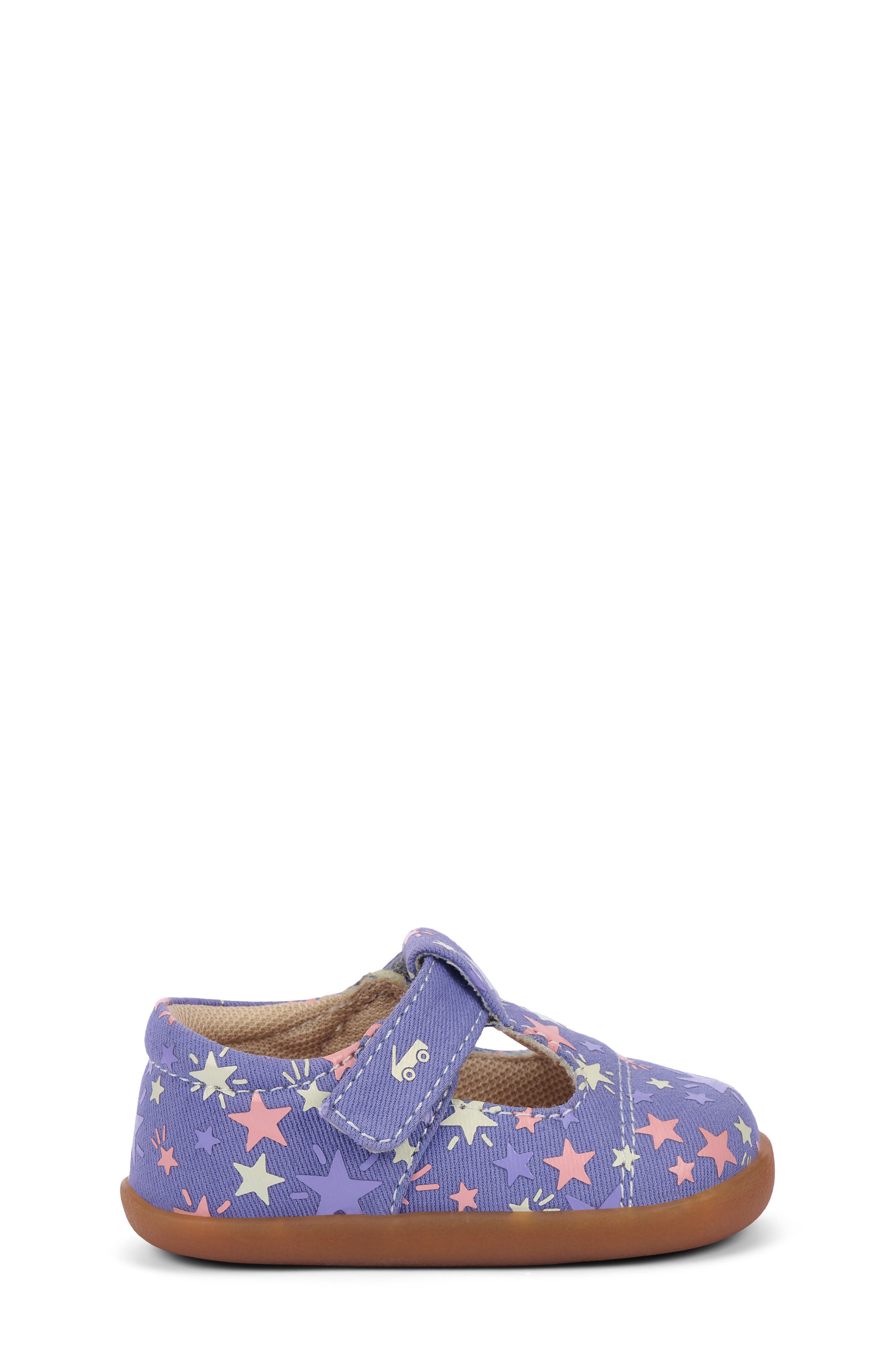 See Kai Run Kids
 Bianca Mini Mary Jane, Alternate, color, Purple/ Stars