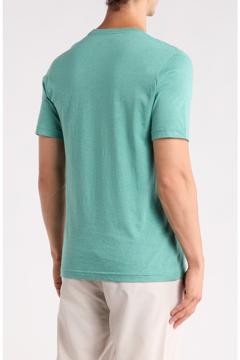 Solid Crewneck T-Shirt, Alternate, color, HEATHER GREEN