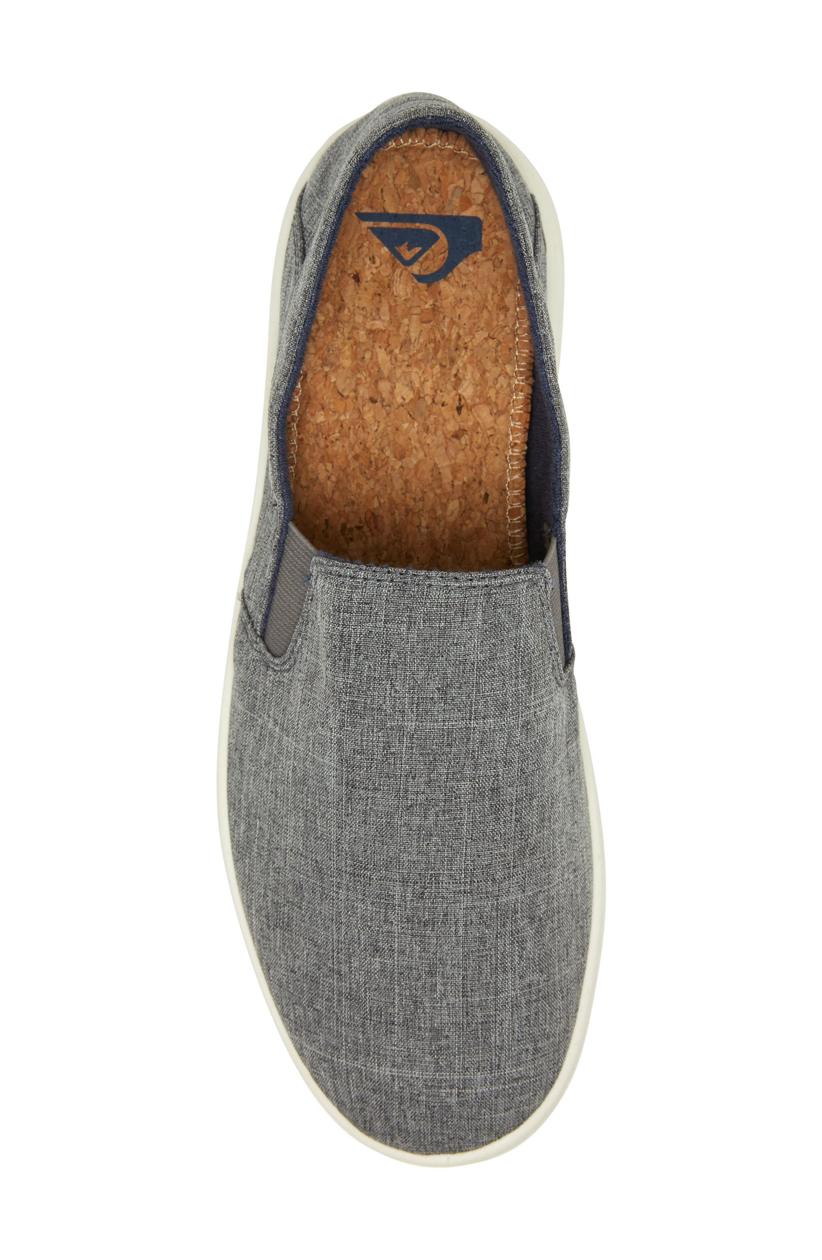 Harbor Wharf Slip-On Sneaker, Alternate, color, GREY/ GREY/ WHITE