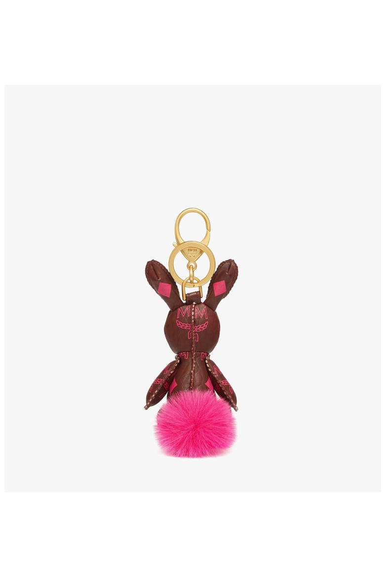 Aren Rabbit Charm in Visetos, Alternate, color, Cinnamon