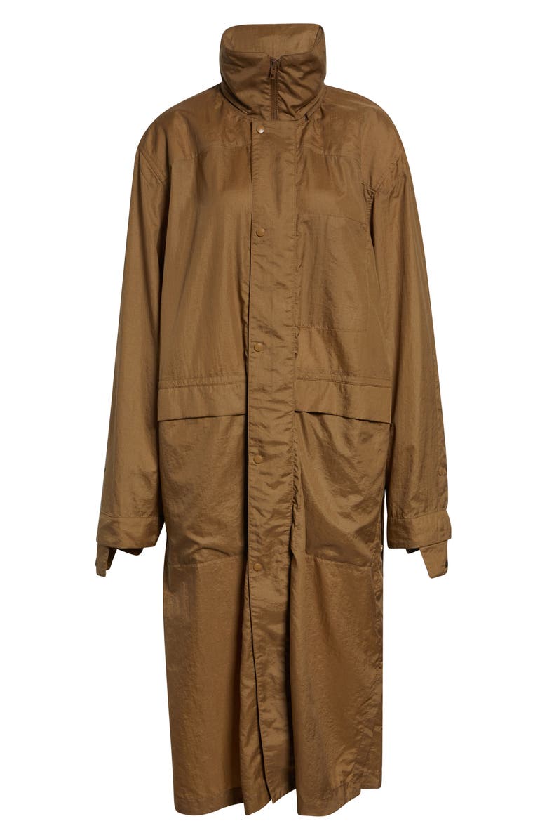 Lemaire Water Repellent Hooded Raincoat, Main, color, Cardamom