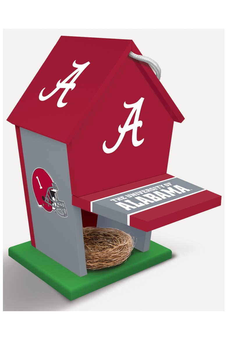 Alabama Crimson Tide Birdhouse, Alternate, color, Multicolor