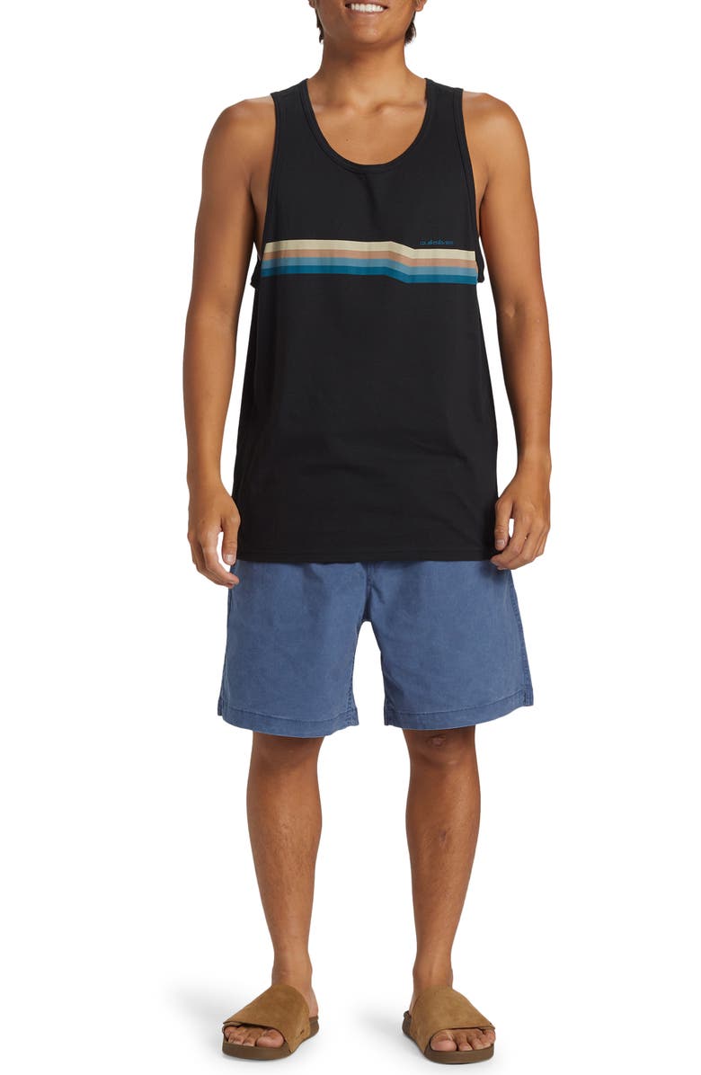 Quiksilver Retrospect Cotton Graphic Tank Top, Alternate, color, 