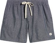 Rip Curl Rico Volley Linen & Cotton Drawstring Shorts