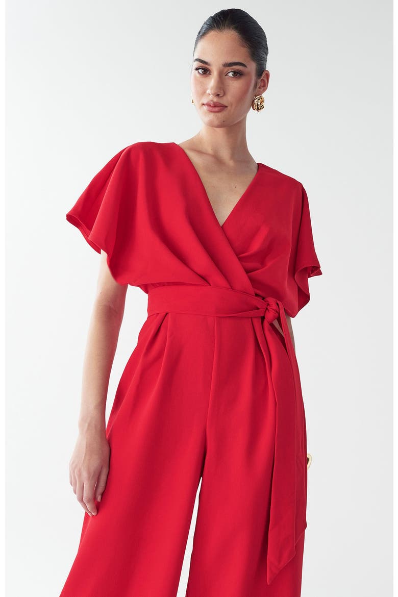Shana Jumpsuit, Alternate, color, Red