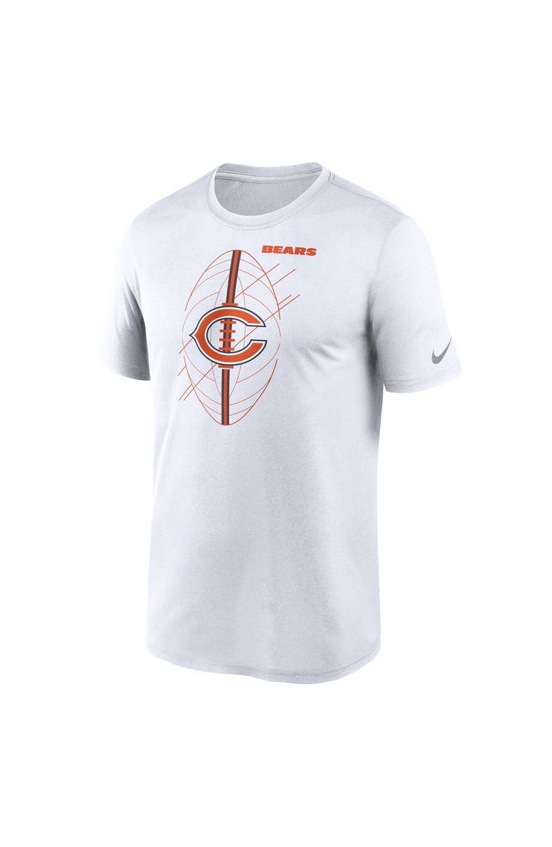 Nike Men's Nike  White Chicago Bears Legend Icon Performance T-Shirt, Alternate, color, 