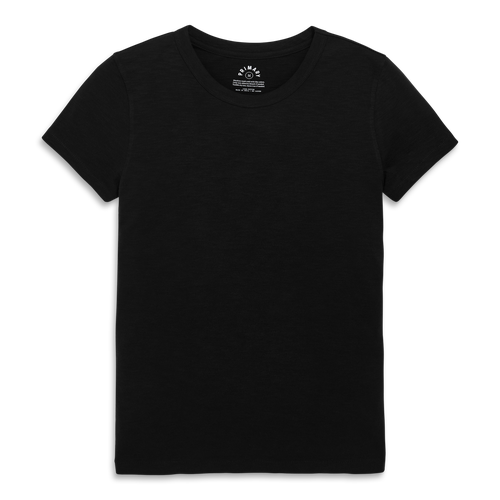 Shop Primary Adult Classic Slub Crewneck Tee In Black