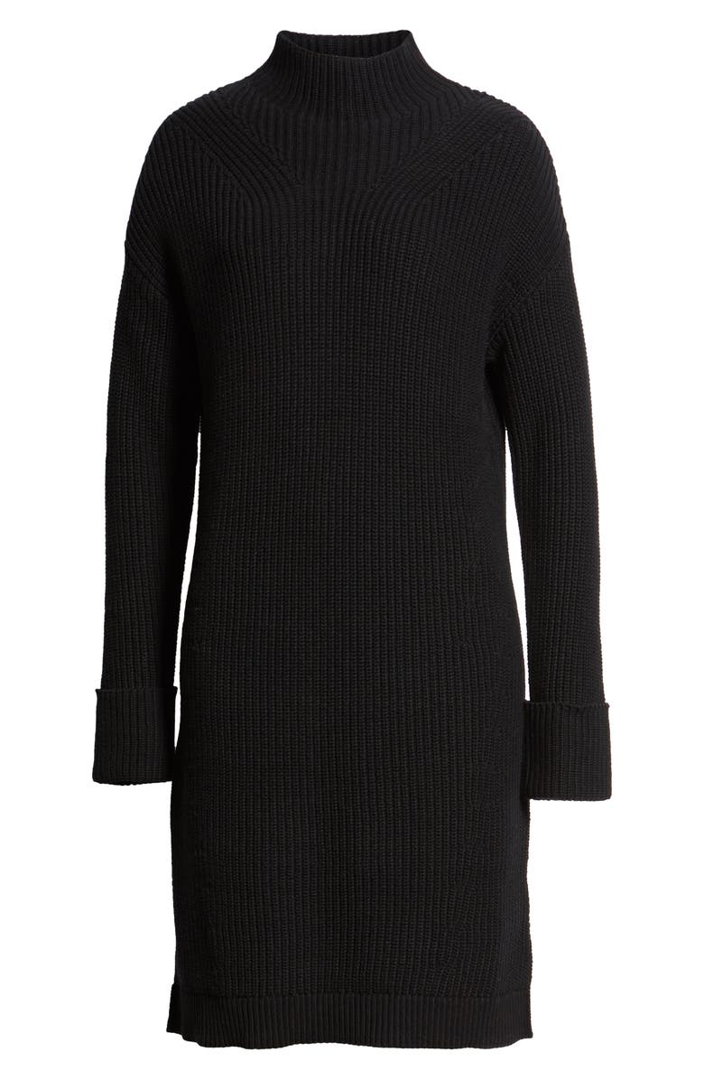 Caslon<sup>®</sup> Ribbed Sweater Dress, Alternate, color,