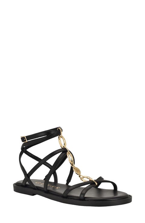 Grunge Strappy Sandal (Women)