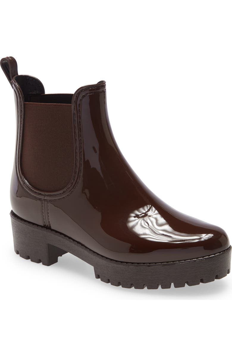 Jeffrey Campbell Cloudy Waterproof Chelsea Rain Boot, Main, color,