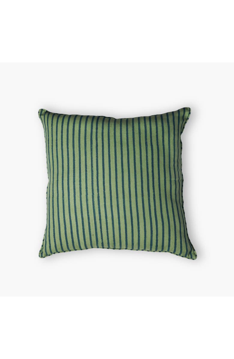Banyan & Birch Bahaar Throw Pillow Cover, Alternate, color, Oil Green