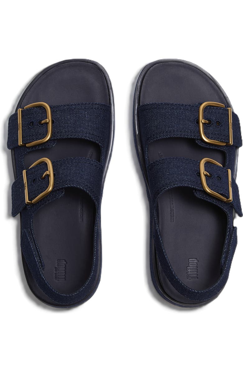 FitFlop Gen FF Max Buckle Denim, Alternate, color, Dark Denim