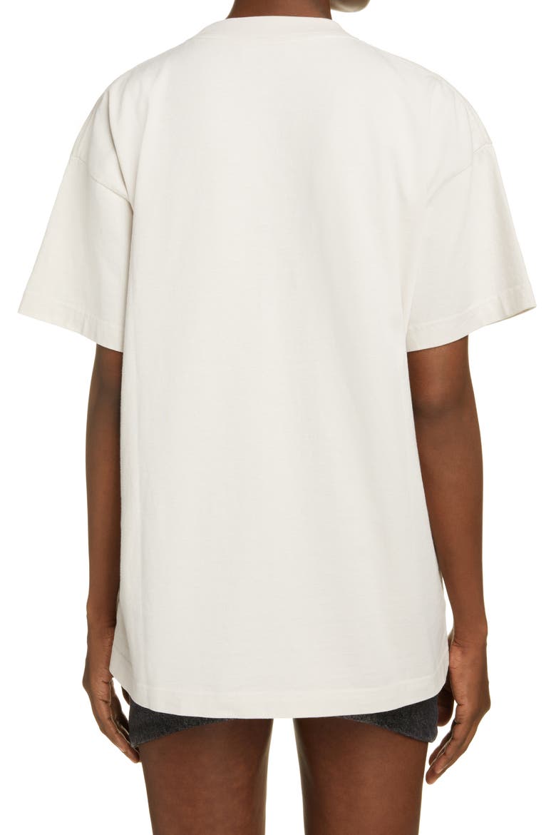 Unisex Retail Therapy Graphic Tee, Alternate, color, CHALKY WHITE/ BLACK