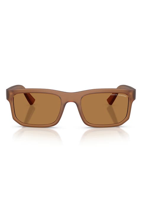 56mm Square Sunglasses