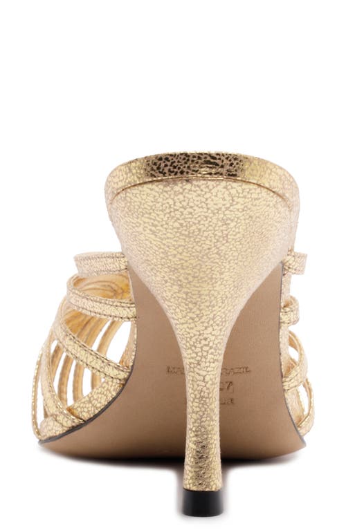 Arezzo Lucia Sandal In Gold