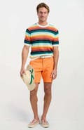 MR TURK Carlos Short-Sleeve Mesh Crewneck