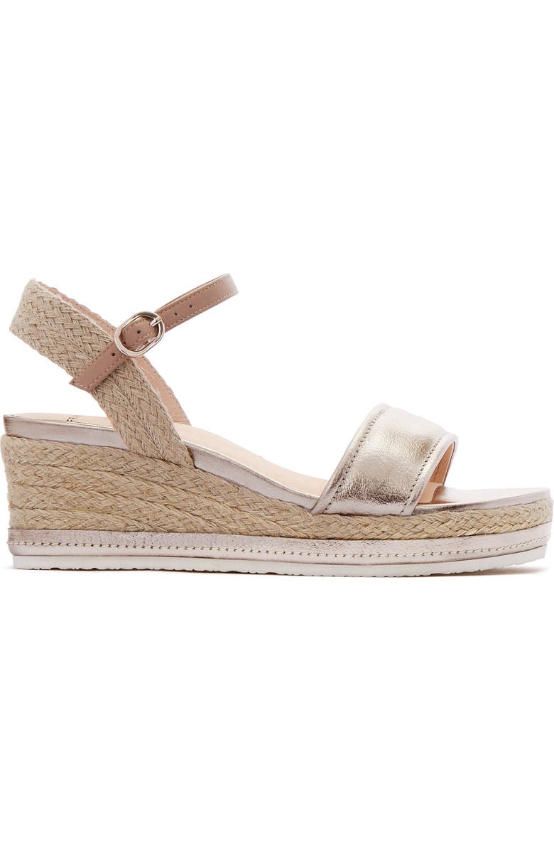 FRANKIE4 Harris Espadrille Sandal, Alternate, color, Champagne