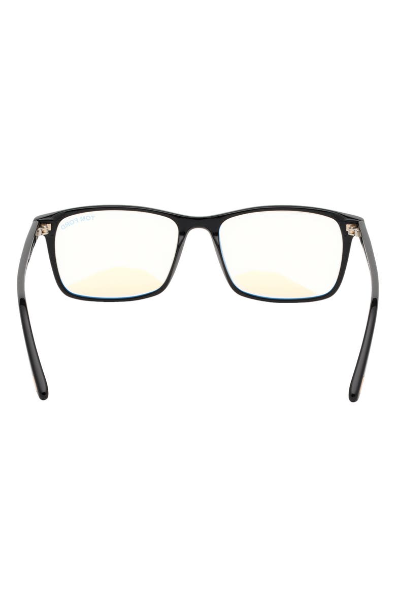 TOM FORD 54mm Blue Light Blocking Glasses, Alternate, color, 