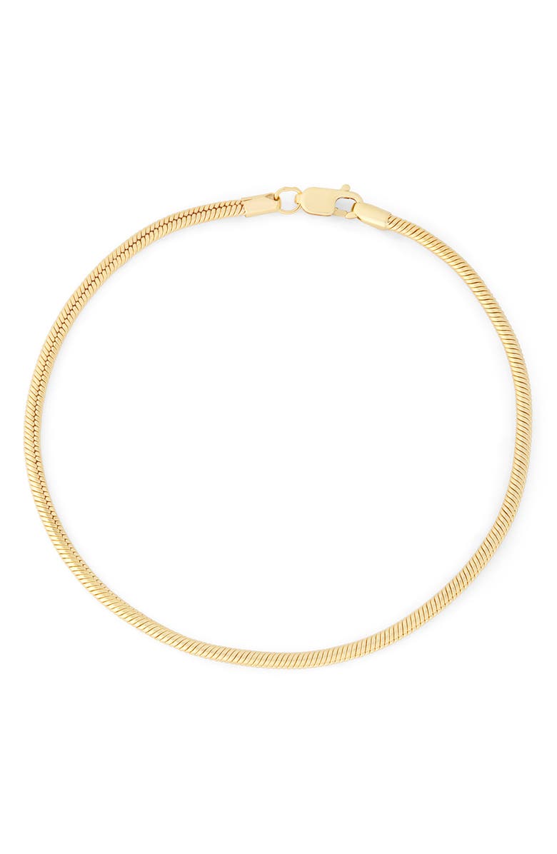 FZN Snake Chain Bracelet, Main, color, Yellow Gold