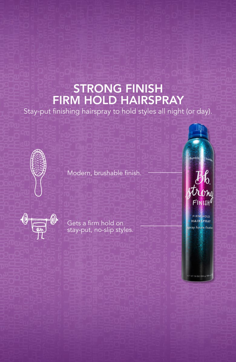Bumble and bumble. Strong Finish Firm Hold Hairspray, Alternate, color,