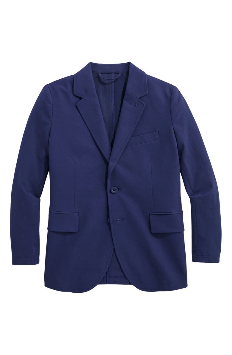 vineyard vines Kids' On-the-Go Blazer, Main, color, Blue Blazer