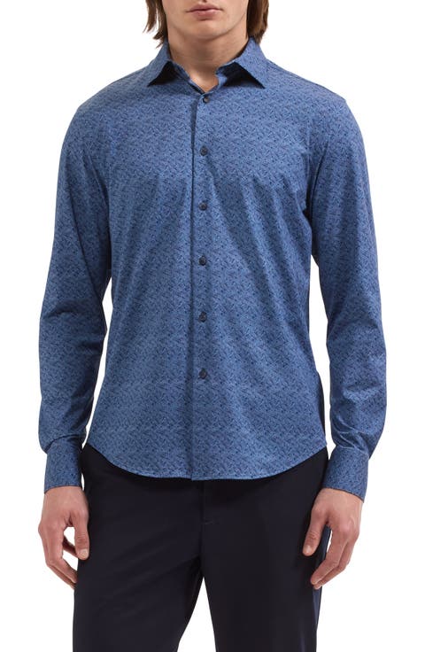 James OoohCotton Long Sleeve Button Up Shirt