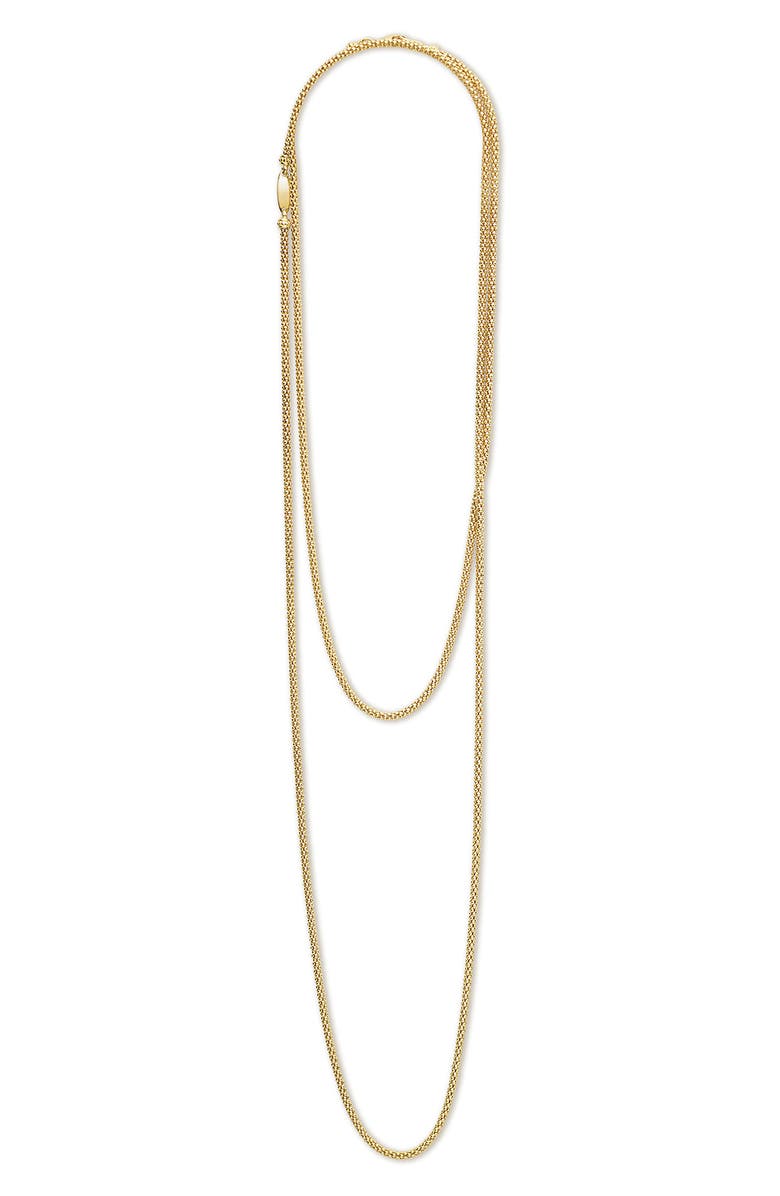 LAGOS Popcorn Caviar Chain Necklace, Main, color, Gold