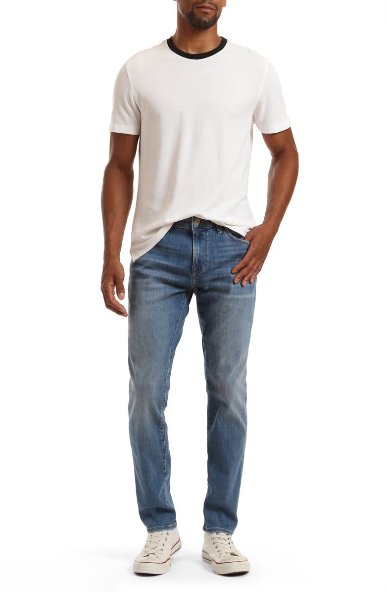 Mavi Jeans Matt Relaxed Straight Fit Jeans, Alternate, color, 