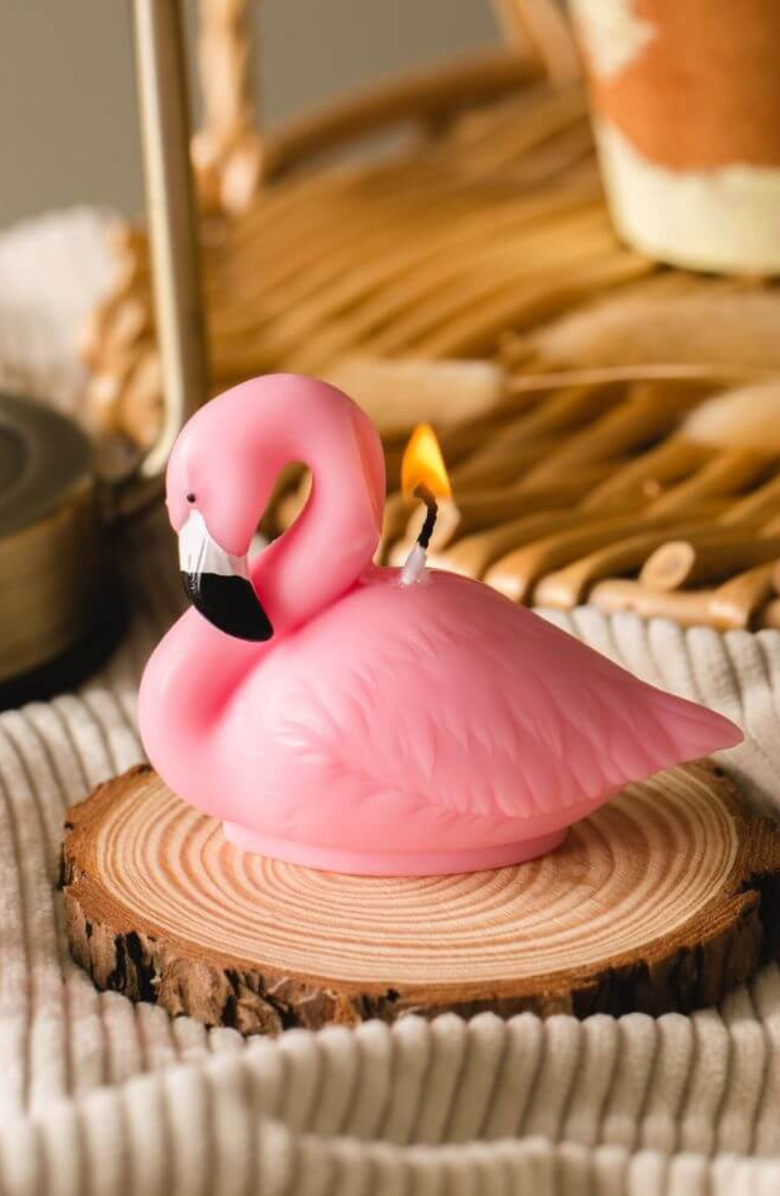 Southlake gifts Flamingo Candle, Alternate, color, NO COLOR