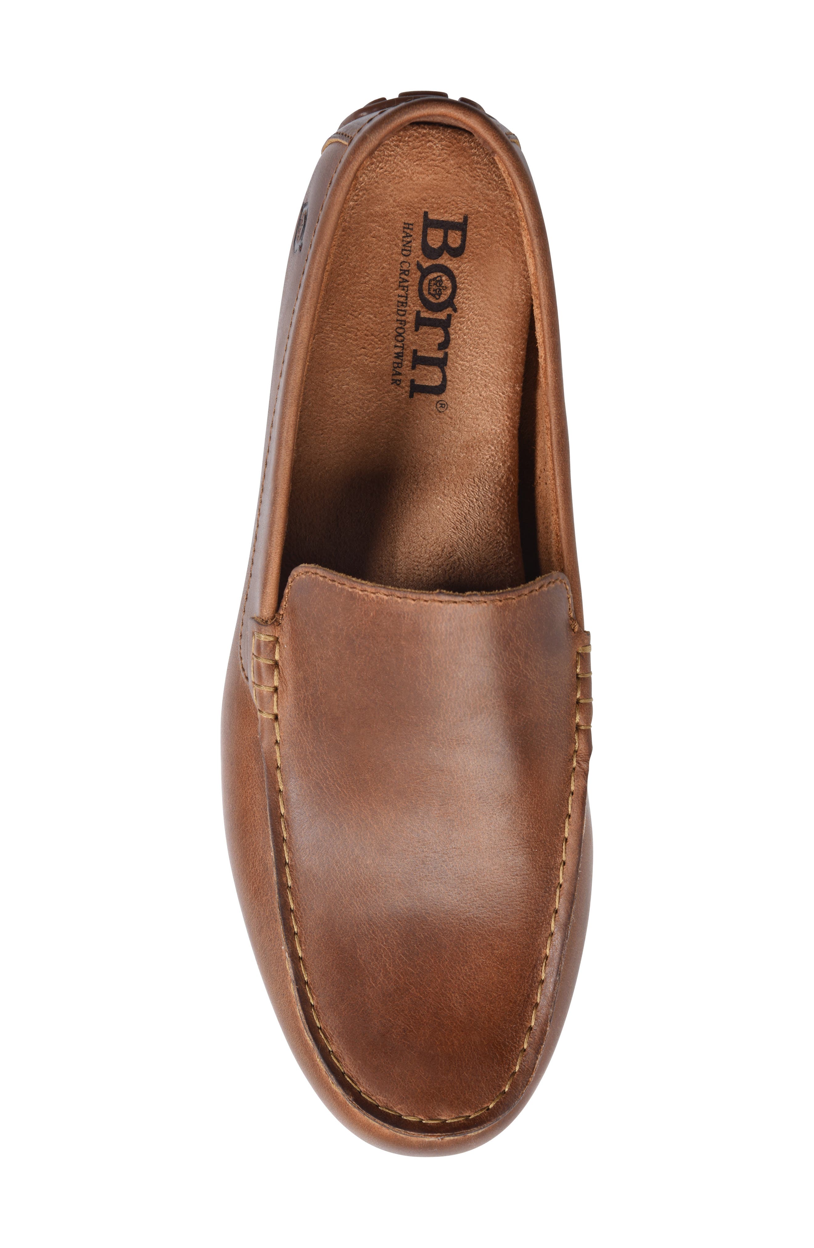 Børn Allan Moc Toe Driving Shoe, Alternate, color, Tan