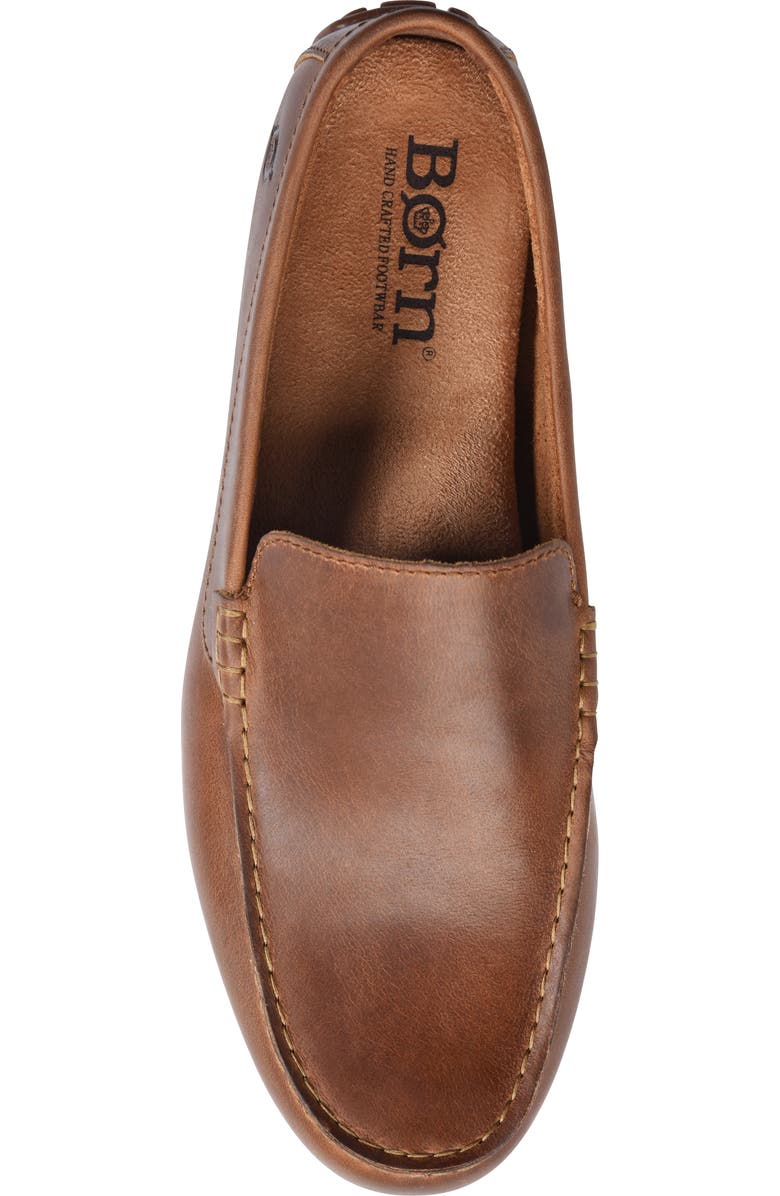 Børn Allan Moc Toe Driving Shoe, Alternate, color, Tan