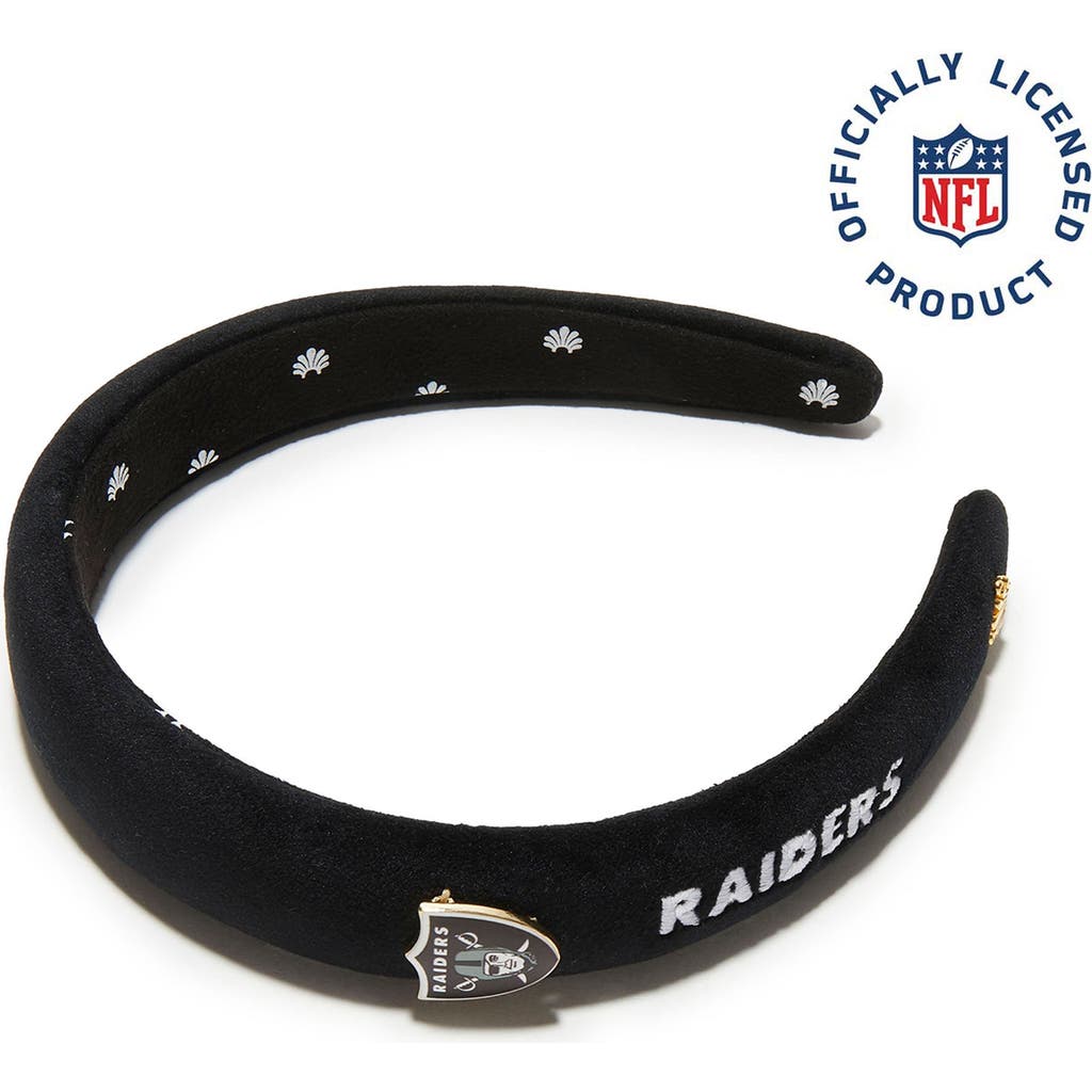 Lele Sadoughi Las Vegas Raiders Charlotte Headband In Gold