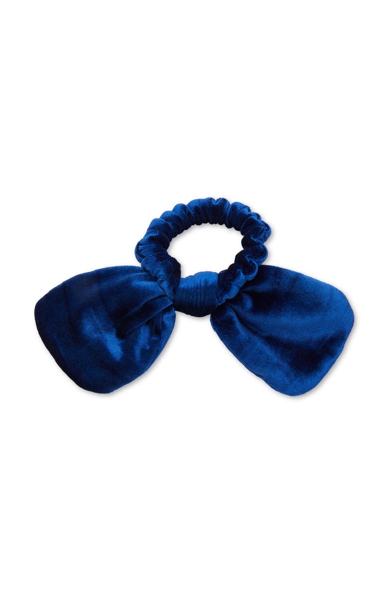Lele Sadoughi Buffalo Bills Bow Scrunchie, Alternate, color, Buffalo Blue 400