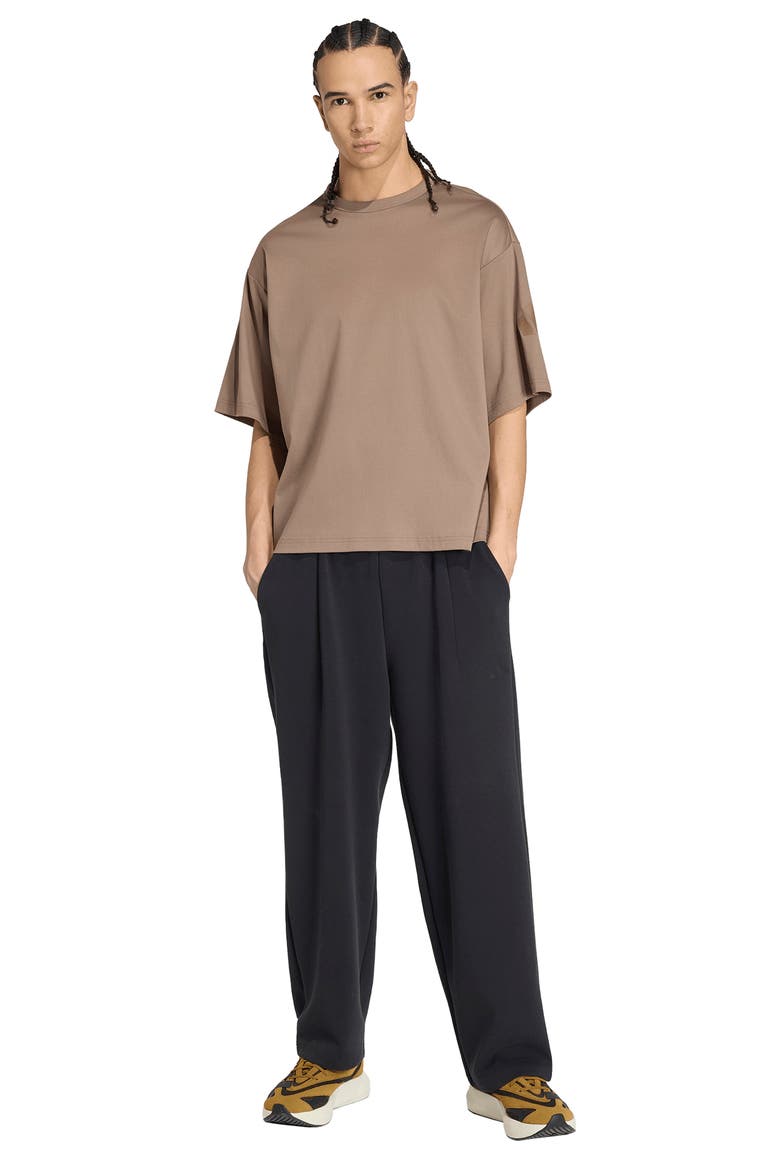 Soft Lux Straight Pants, Alternate, color, BLACK