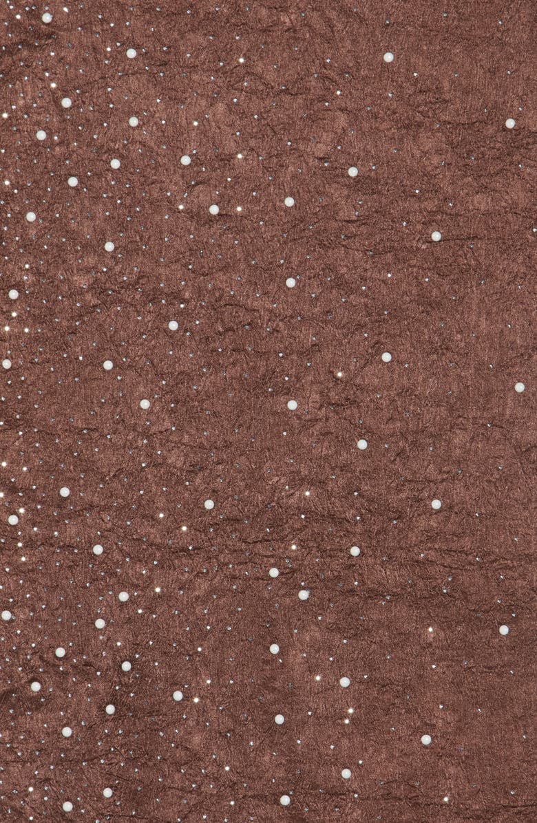 Vince Camuto Floral Soft Wrap Scarf, Alternate, color, Black/ Brown